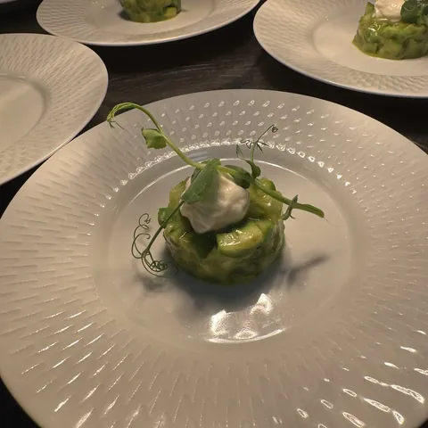 Avocado tartar amuse-bouche